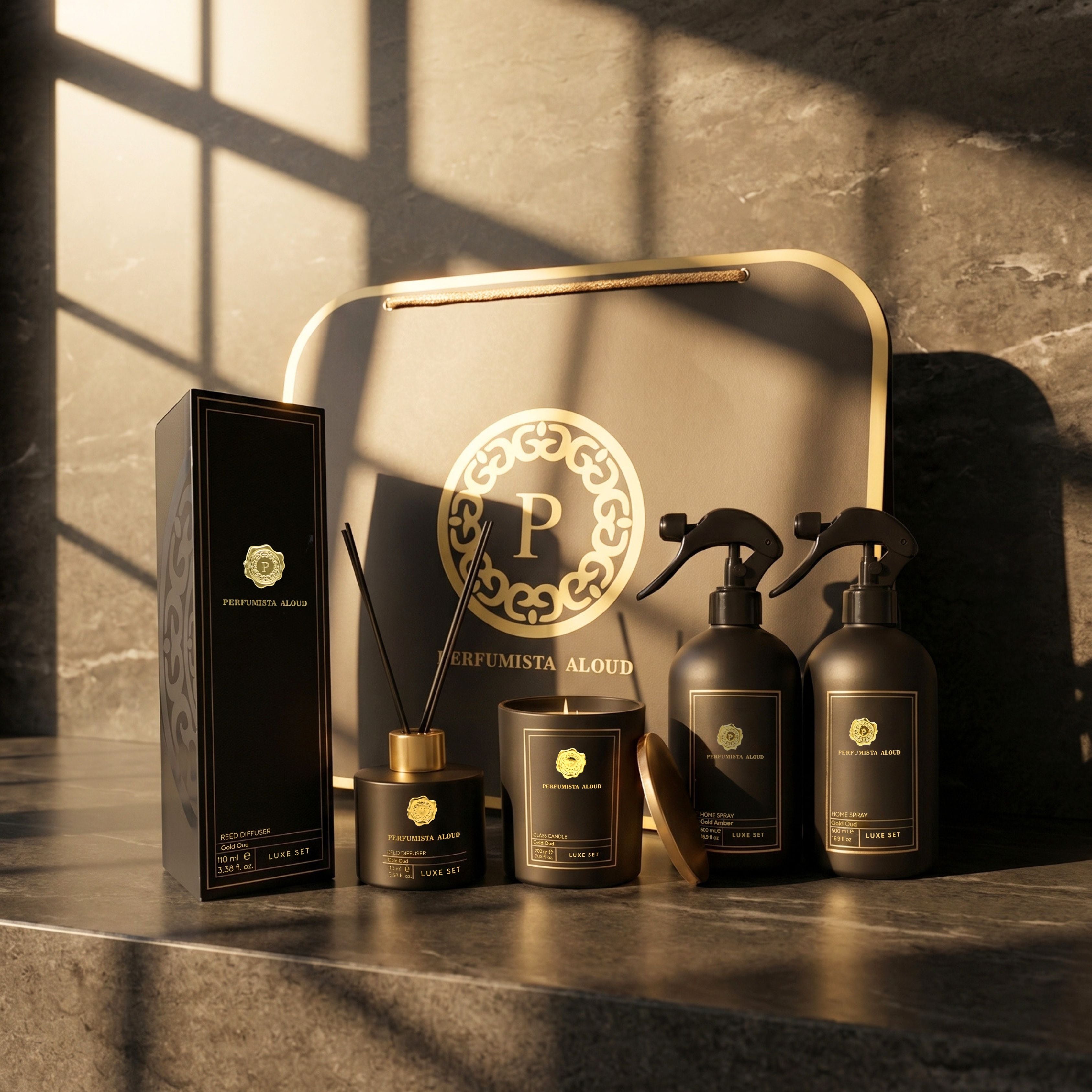 مجموعة هدايا العطور المنزلية الفاخرة