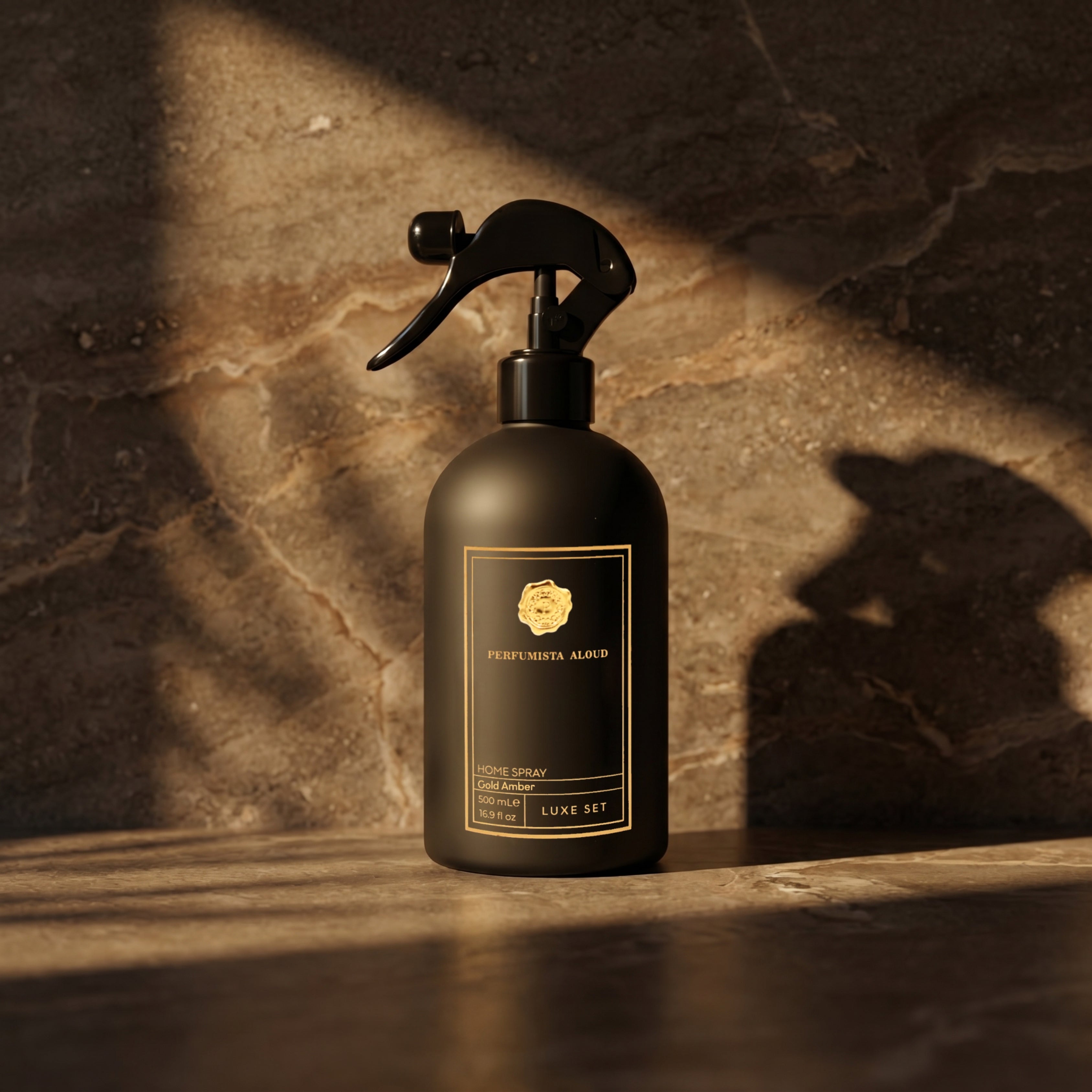 Gold Amber Room Spray 500ml By Perfumista Al Oud