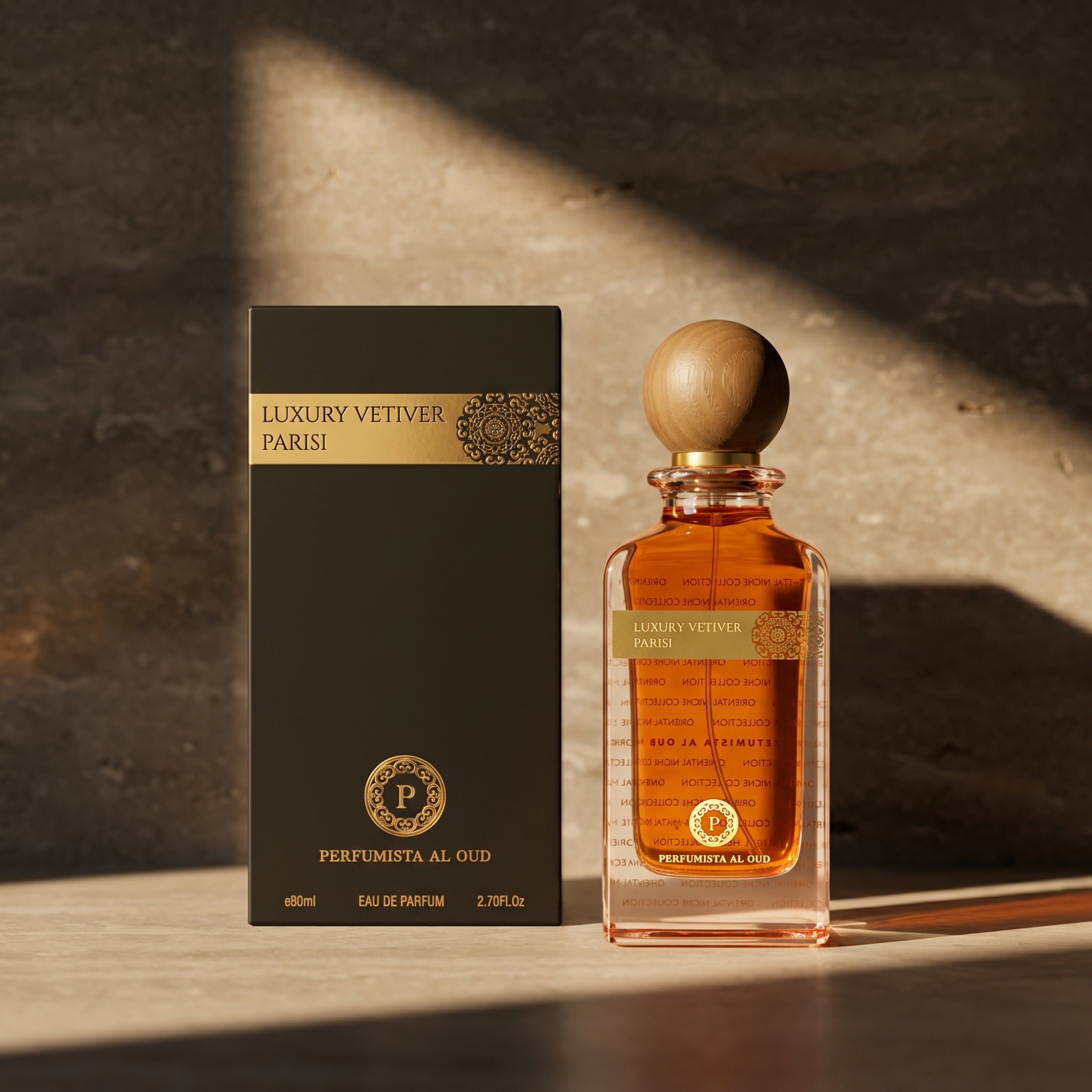 Luxury Vetiver Parisi Perfume Spray 80ml By Perfumista Al Oud