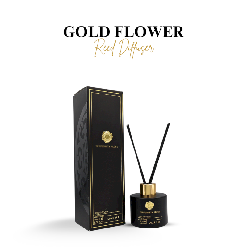 Luxury Reed Diffuser Gold Flower