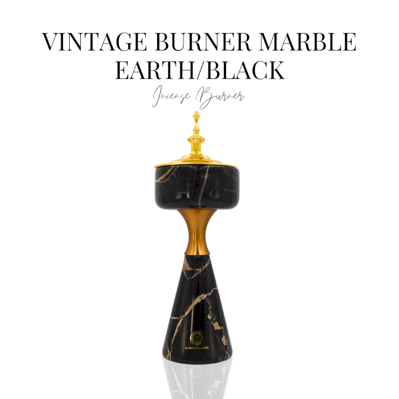 Vintage Burner Marble Earth/Black